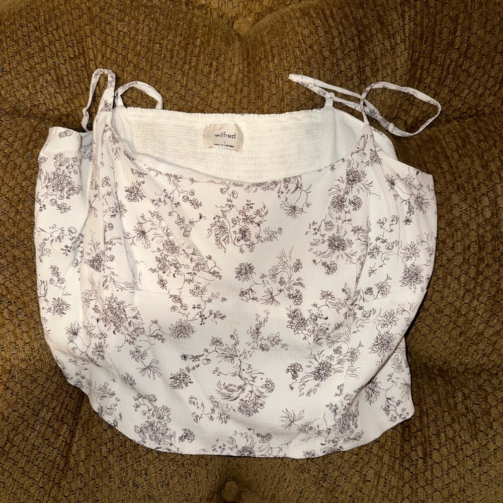 Aritizia Corset Floral Top